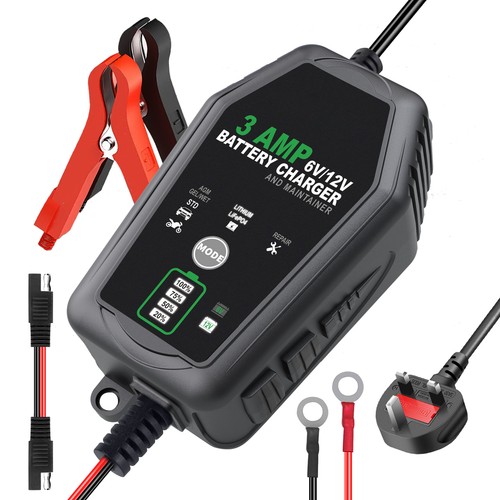 3amp battery charger 12v - battery, charger,